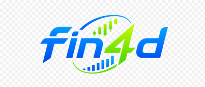 Logo fin4d platform hiburan digital Indonesia